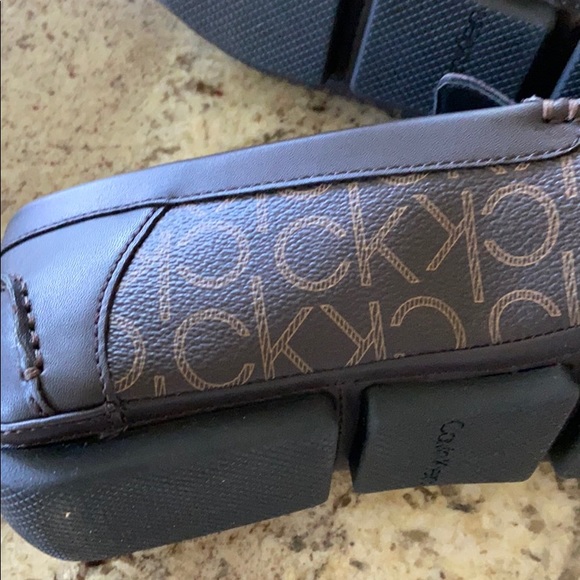 NWT Calvin Klein men’s driving loafers main image 2